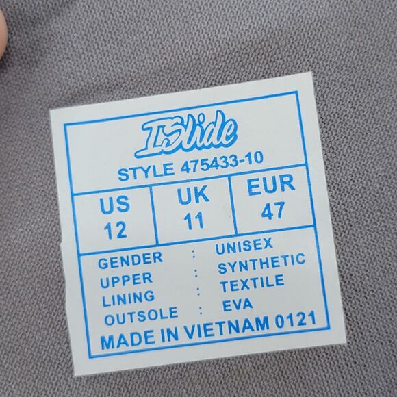 Houston Astros I-Slide Shoes w/ adjustable Tops - Size 12 - Picture 4 of 7